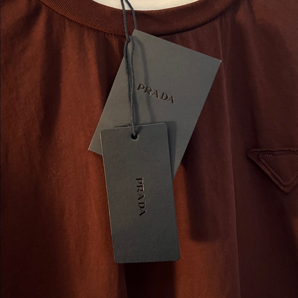 Prada - Cotton T-shirt - Picture 6 of 7